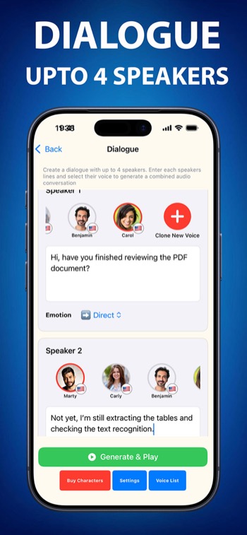 Voice Cloning Screen