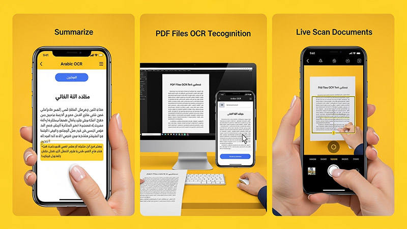 Arabic OCR — extract Arabic text from images